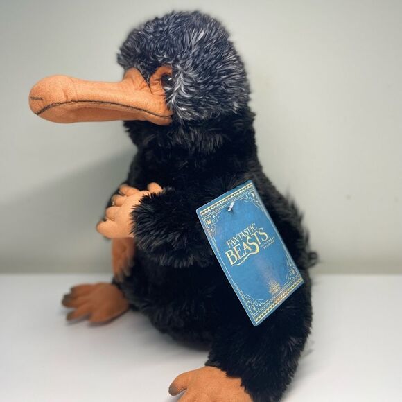 Fantastic Beasts Plush Niffler Harry Potter 11” Black Stuffed Animal NWT - Picture 3 of 6